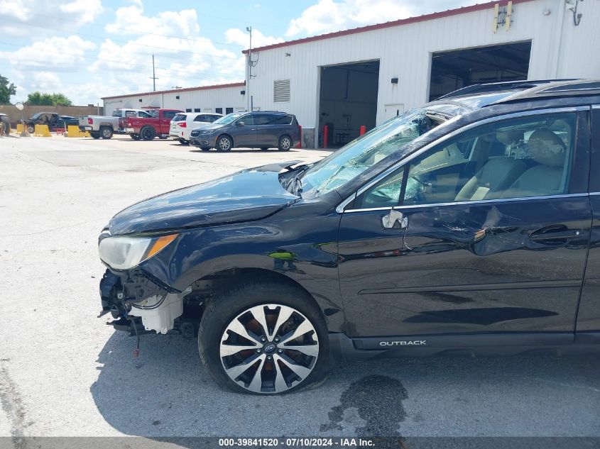 2017 Subaru Outback 3.6R Limited VIN: 4S4BSENC8H3202092 Lot: 39841520