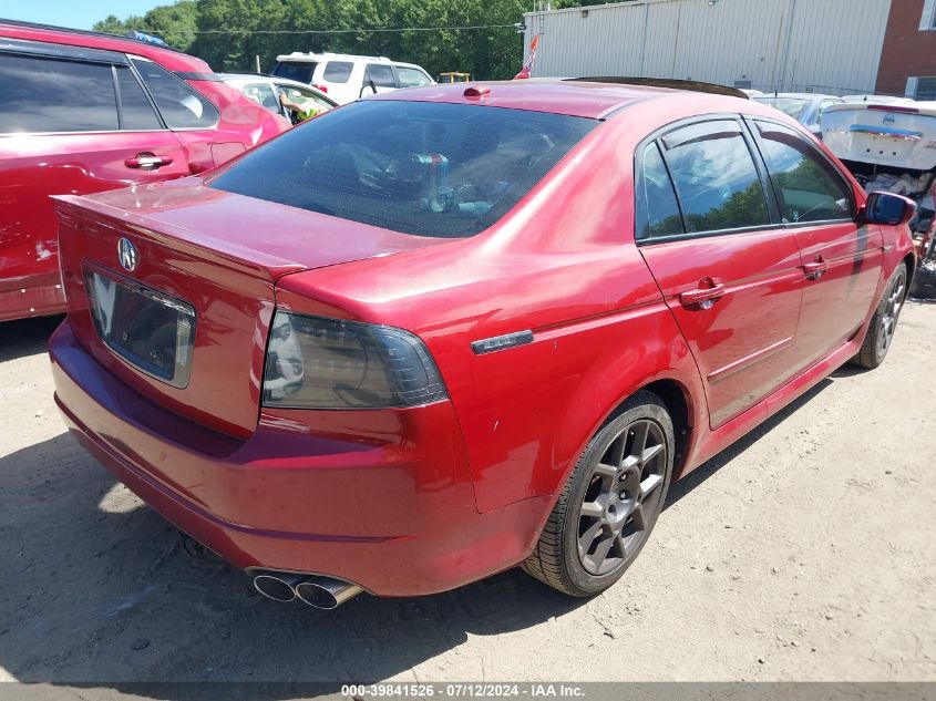 2008 Acura Tl Type S VIN: 19UUA76598A021754 Lot: 39841526