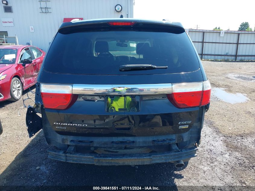 2013 Dodge Durango Crew VIN: 1C4RDJDG2DC614125 Lot: 39841551