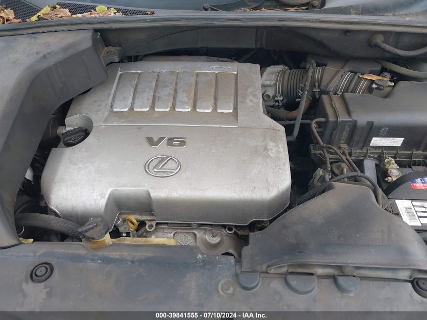 2007 Lexus Rx 350 VIN: 2T2GK31U37C013221 Lot: 39841555