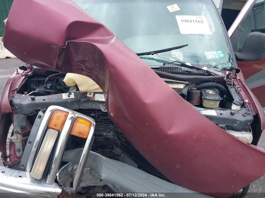 1999 Chevrolet Express VIN: 1GBFG15R4X1001714 Lot: 39841562