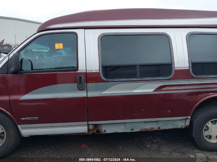 1999 Chevrolet Express VIN: 1GBFG15R4X1001714 Lot: 39841562