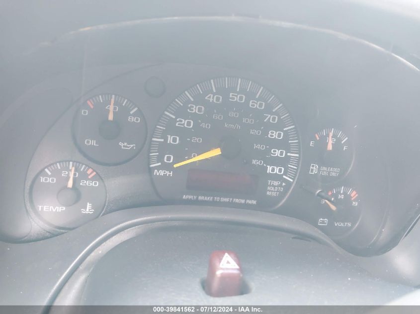 1999 Chevrolet Express VIN: 1GBFG15R4X1001714 Lot: 39841562