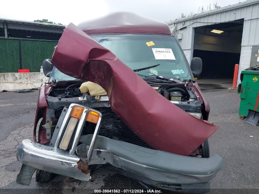 1999 Chevrolet Express VIN: 1GBFG15R4X1001714 Lot: 39841562