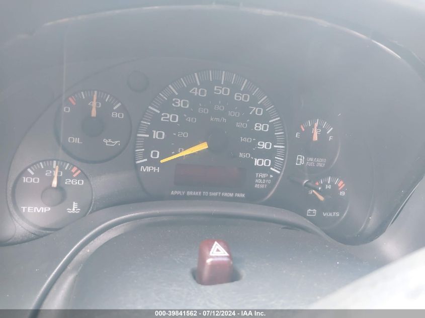 1999 Chevrolet Express VIN: 1GBFG15R4X1001714 Lot: 39841562