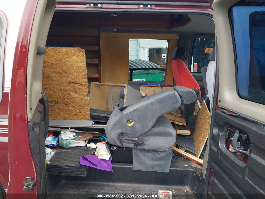 1999 Chevrolet Express VIN: 1GBFG15R4X1001714 Lot: 39841562