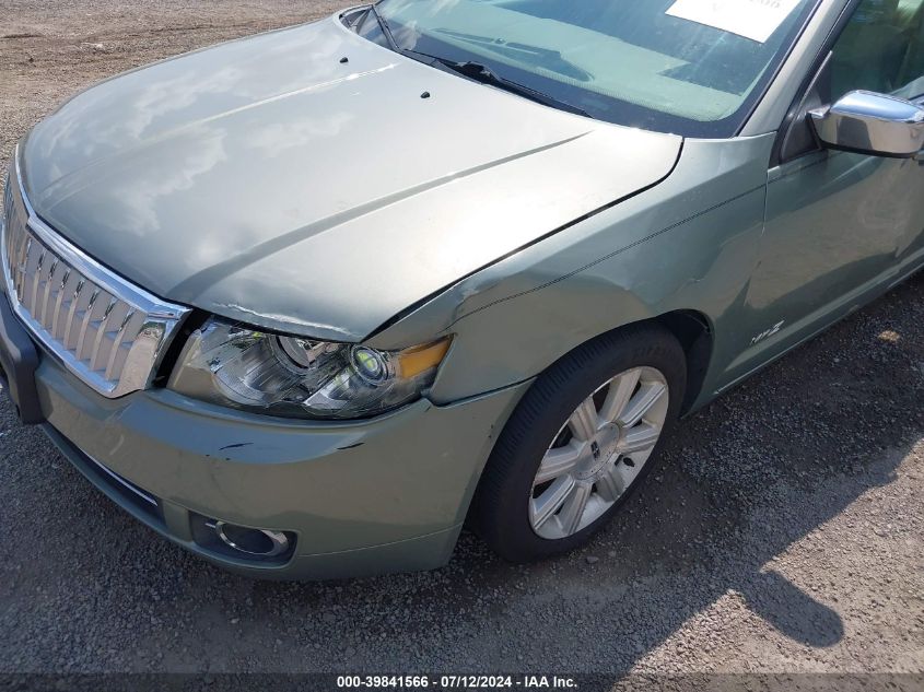 2008 Lincoln Mkz VIN: 3LNHM26T58R628390 Lot: 39841566