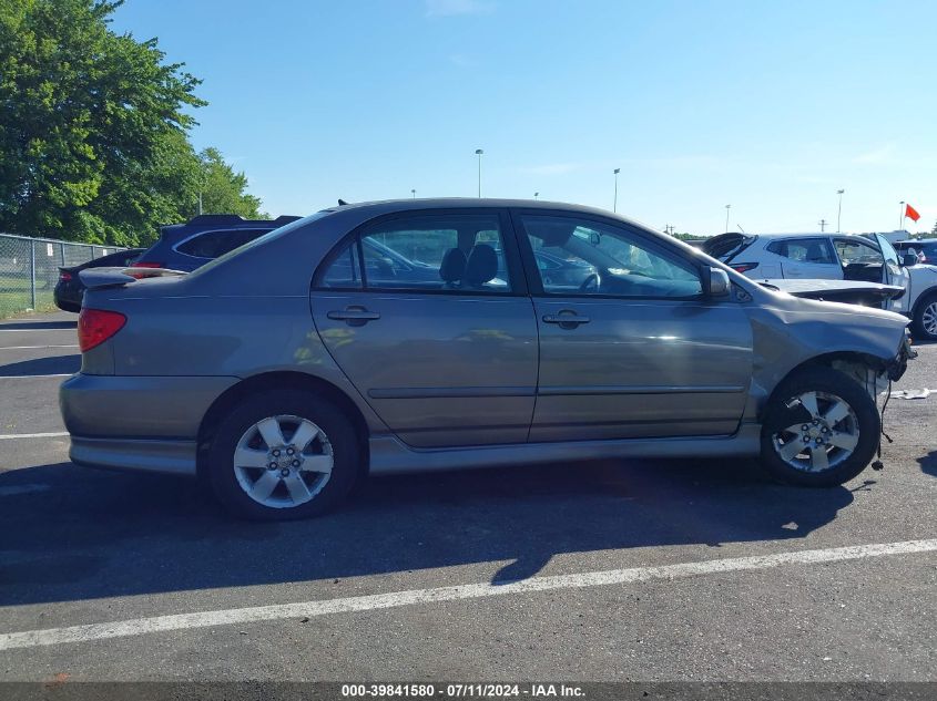 2003 Toyota Corolla S VIN: 2T1BR32E23C148721 Lot: 39841580