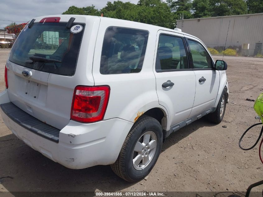 1FMCU9C77CKB93556 2012 Ford Escape Xls