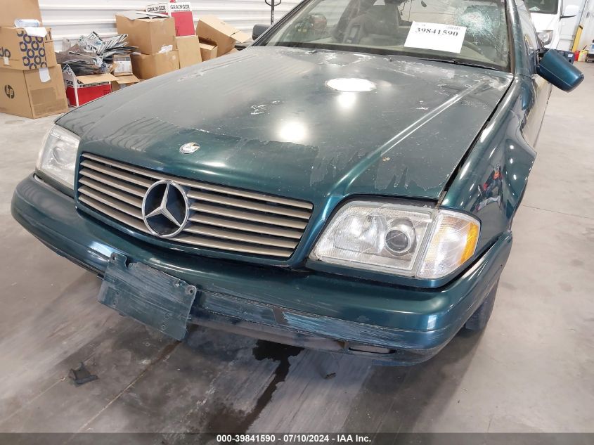 1998 Mercedes-Benz Sl 500 500 VIN: WDBFA67F7WF169053 Lot: 39841590