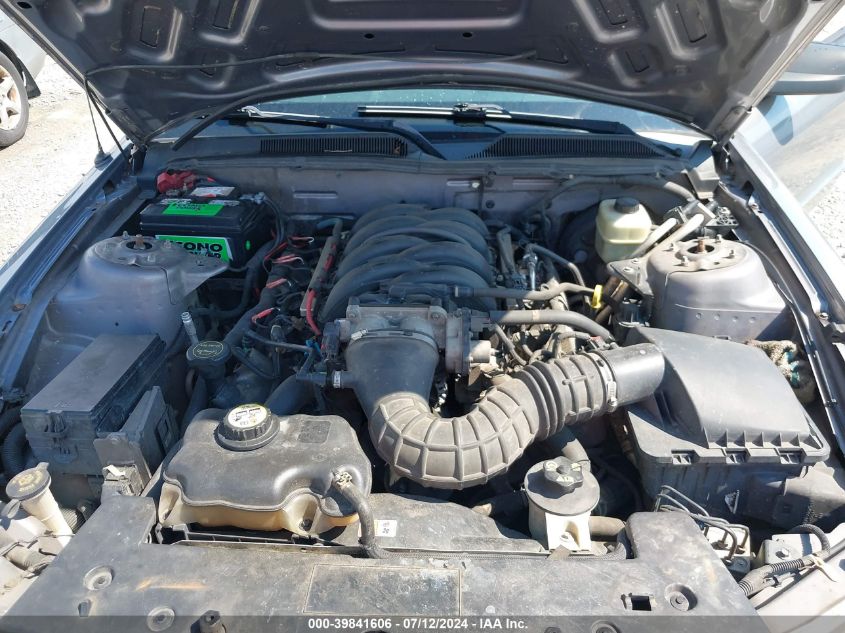 2006 Ford Mustang Gt VIN: 1ZVFT82H965106183 Lot: 39841606