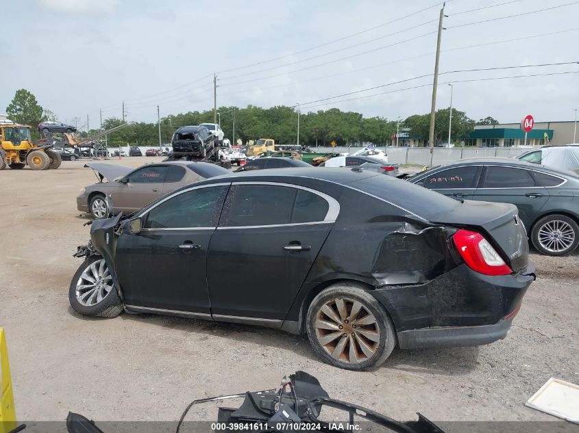 2014 Lincoln Mks VIN: 1LNHL9DK1EG603334 Lot: 39841611