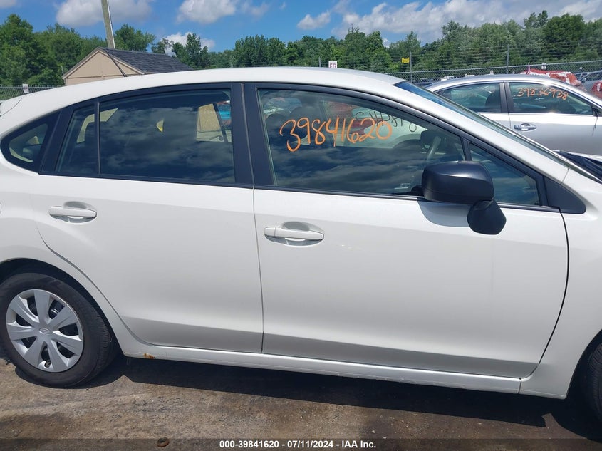 2016 Subaru Impreza 2.0I VIN: JF1GPAA69GH290470 Lot: 39841620