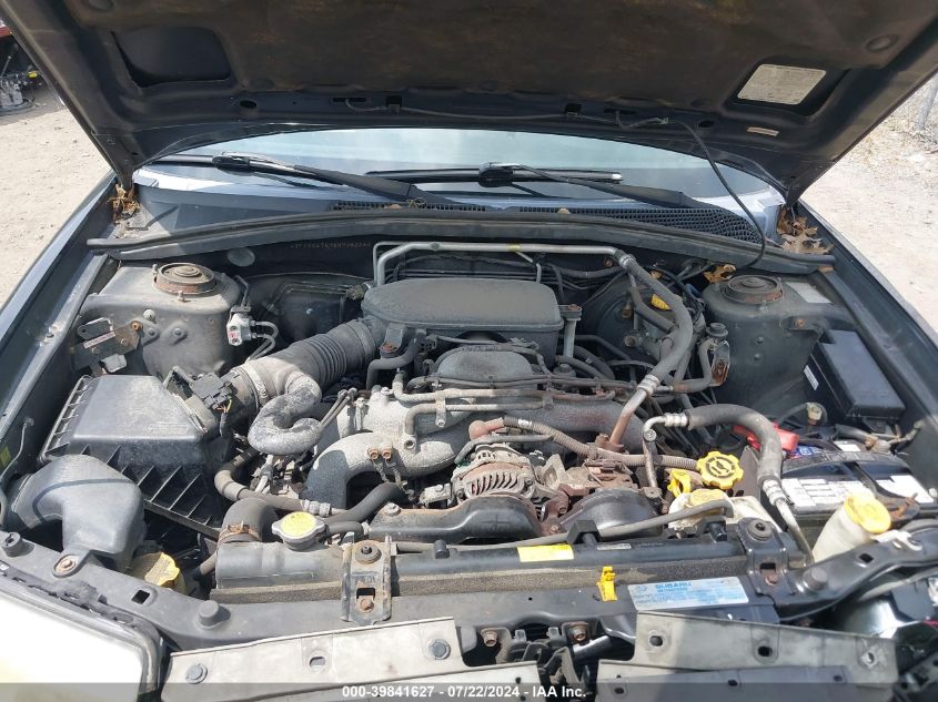 2006 Subaru Forester 2.5X L.l. Bean Edition VIN: JF1SG67676H726326 Lot: 39841627