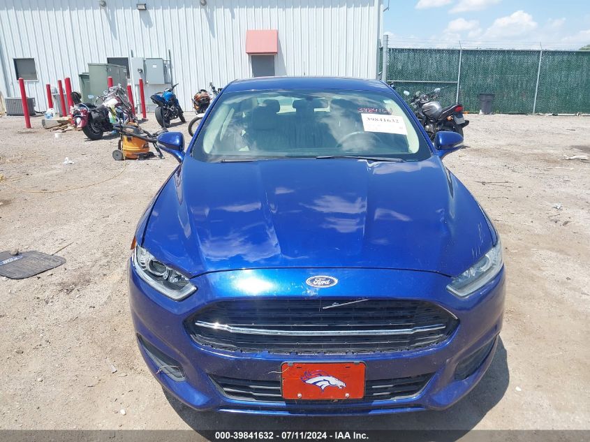 2016 FORD FUSION SE - 3FA6P0H75GR396398