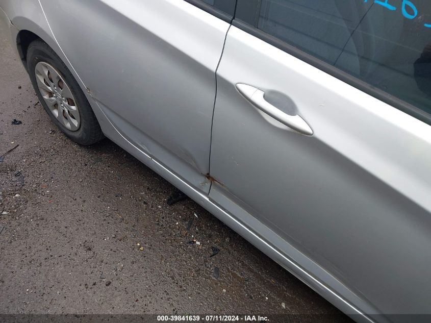 2015 Hyundai Accent Gls VIN: KMHCT4AE3FU910941 Lot: 39841639