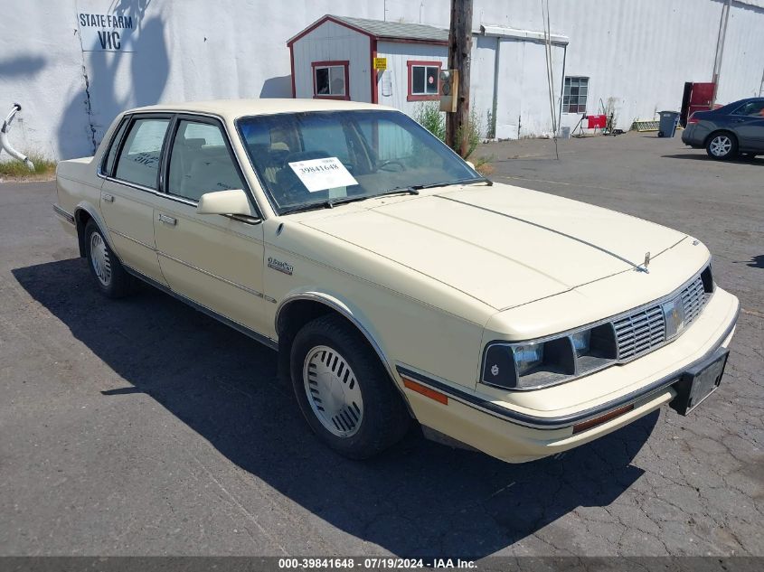 1986 Oldsmobile Cutlass Ciera Brougham VIN: 1G3AM19X4GD330774 Lot: 39841648