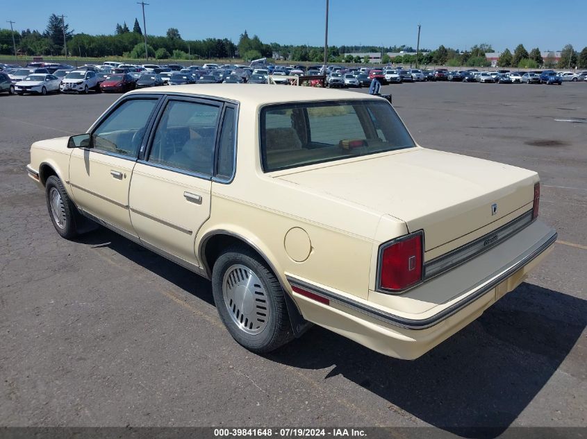 1986 Oldsmobile Cutlass Ciera Brougham VIN: 1G3AM19X4GD330774 Lot: 39841648