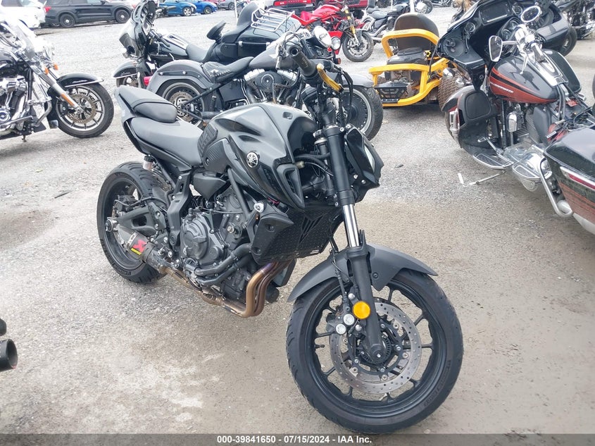 VIN JYARM32E1NA005405 2022 YAMAHA MT07