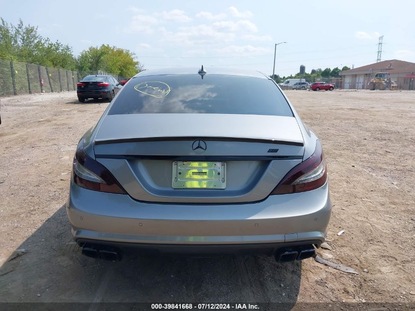 2012 Mercedes-Benz Cls 63 Amg VIN: WDDLJ7EB9CA022337 Lot: 39841668