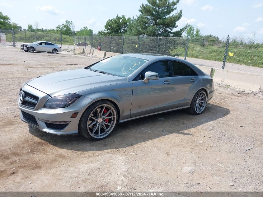2012 Mercedes-Benz Cls 63 Amg VIN: WDDLJ7EB9CA022337 Lot: 39841668