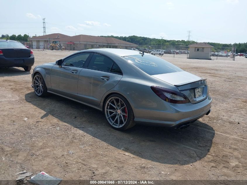2012 Mercedes-Benz Cls 63 Amg VIN: WDDLJ7EB9CA022337 Lot: 39841668
