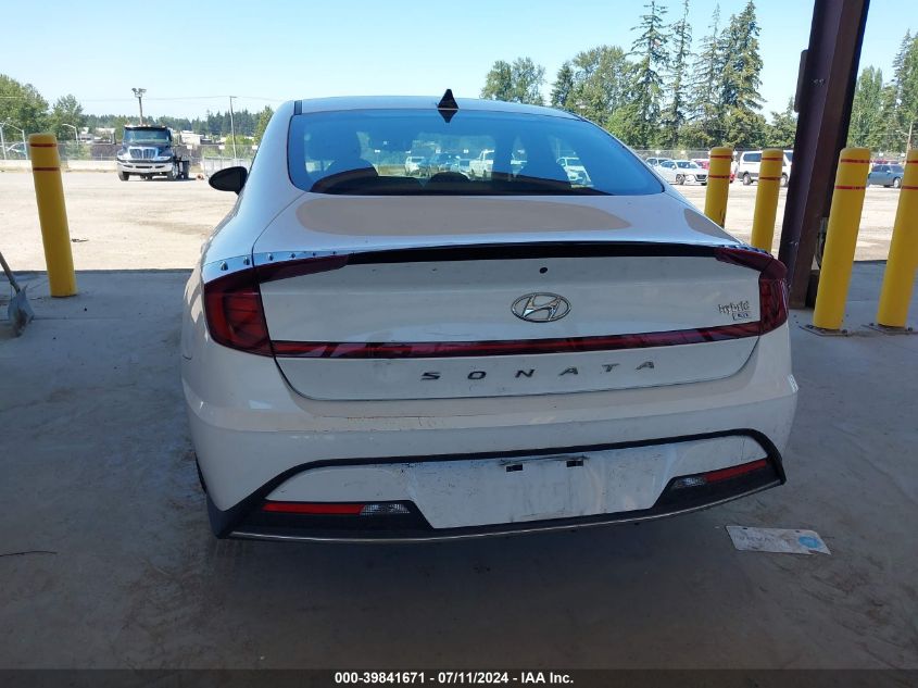 2021 Hyundai Sonata Blue VIN: KMHL24JJXMA017020 Lot: 39841671