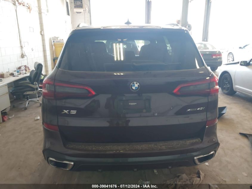 2019 BMW X5 xDrive40I VIN: 5UXCR6C56KLL37401 Lot: 39841676