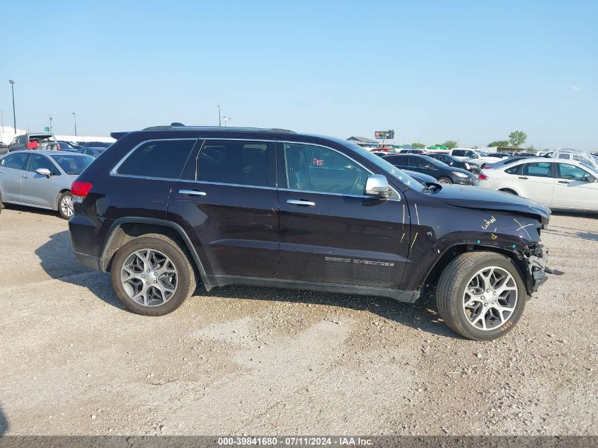 2019 Jeep Grand Cherokee Limited 4X2 VIN: 1C4RJEBG7KC556786 Lot: 39841680