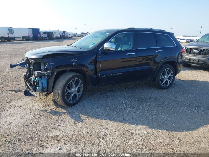 2019 Jeep Grand Cherokee Limited 4X2 VIN: 1C4RJEBG7KC556786 Lot: 39841680