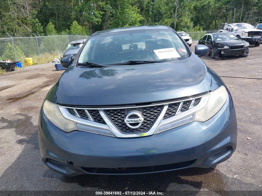 2012 Nissan Murano S VIN: JN8AZ1MU9CW112489 Lot: 39841692