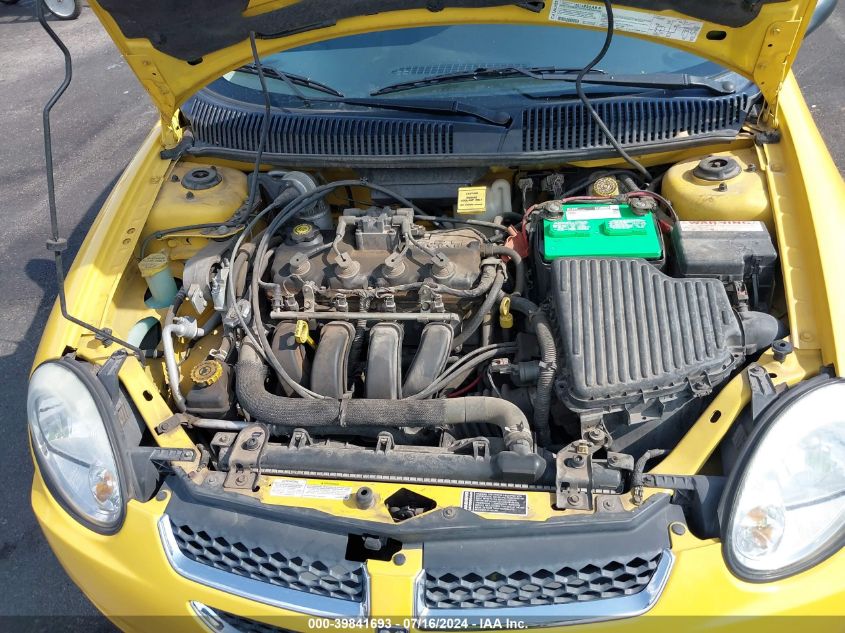 2004 Dodge Neon Sxt VIN: 1B3ES56C84D553879 Lot: 39841693