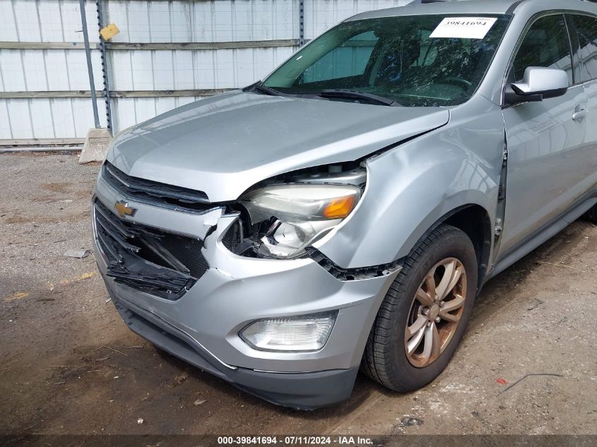 2016 Chevrolet Equinox Lt VIN: 2GNALCEK5G1158525 Lot: 39841694
