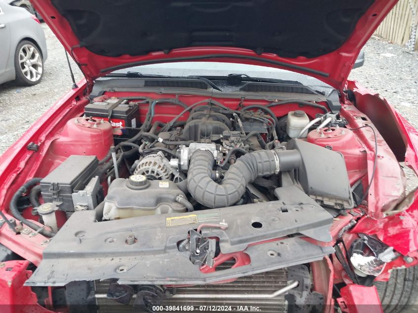 2007 Ford Mustang VIN: 1ZVFT80NX75261030 Lot: 39841699