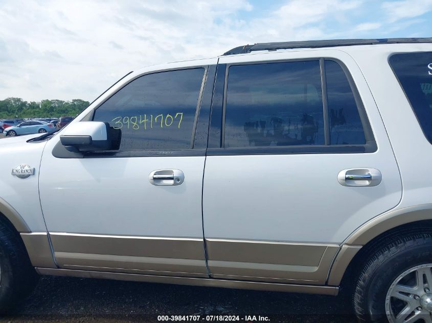 2011 Ford Expedition King Ranch VIN: 1FMJU1H52BEF32186 Lot: 39841707