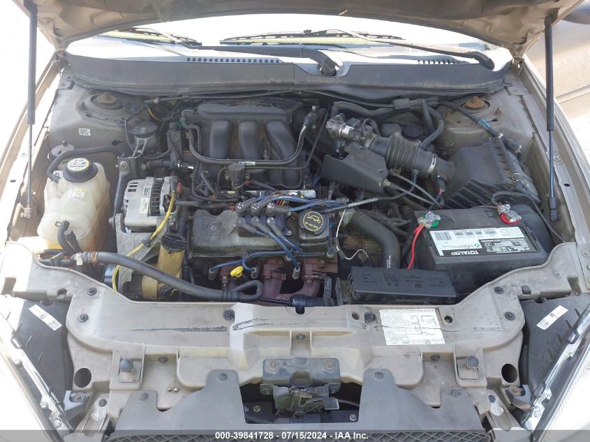 2004 Ford Taurus Lx VIN: 1FAFP53U53G109170 Lot: 39841728