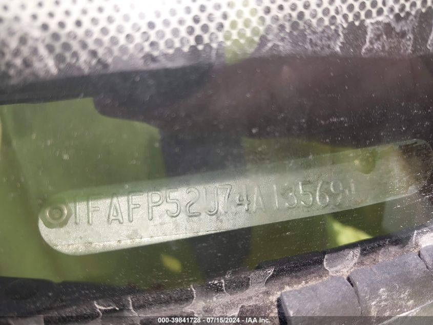 2004 Ford Taurus Lx VIN: 1FAFP53U53G109170 Lot: 39841728