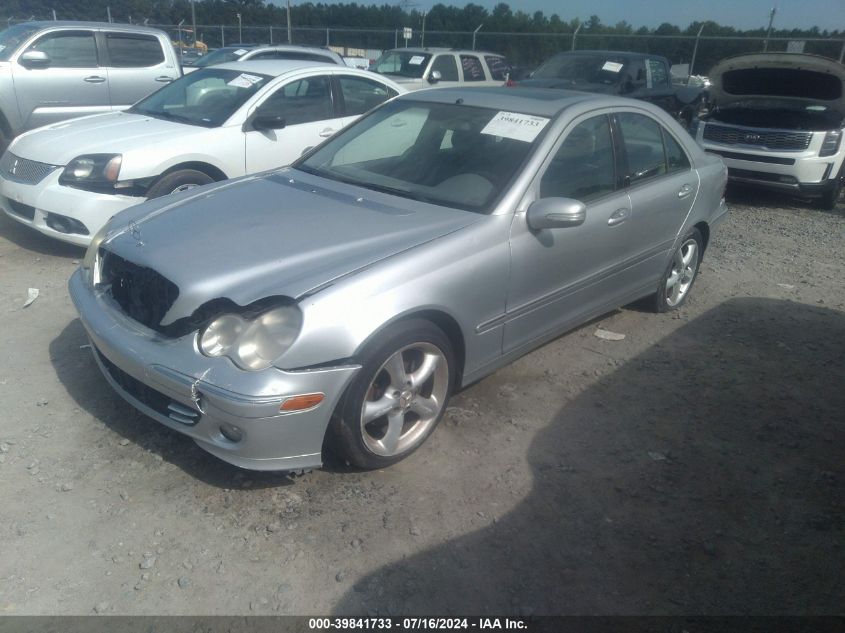 WDBRF64J75F588798 | 2005 MERCEDES-BENZ C 320