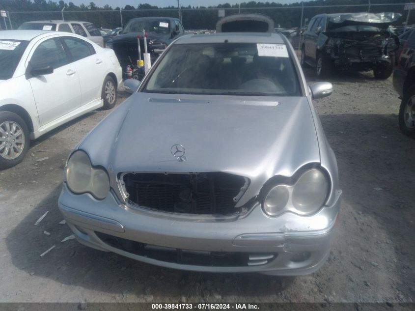 WDBRF64J75F588798 | 2005 MERCEDES-BENZ C 320