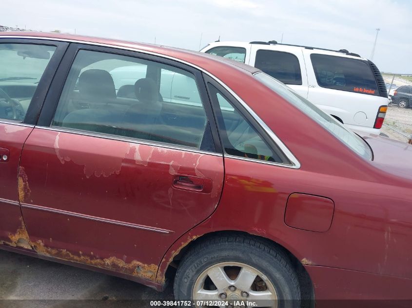 4T1BF28B52U264346 2002 Toyota Avalon Xl/Xls