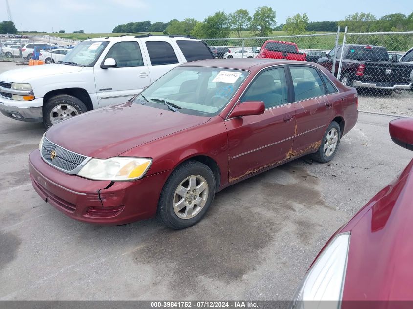 2002 Toyota Avalon Xl/Xls VIN: 4T1BF28B52U264346 Lot: 39841752