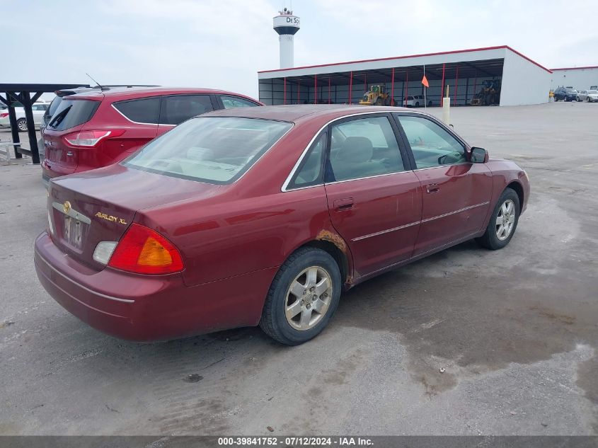 2002 Toyota Avalon Xl/Xls VIN: 4T1BF28B52U264346 Lot: 39841752