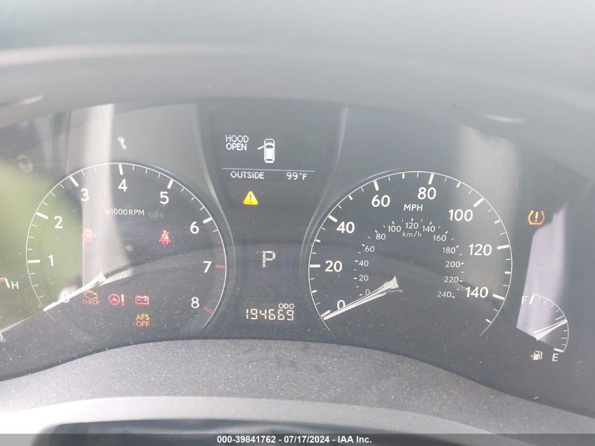 2010 Lexus Rx 350 VIN: 2T2ZK1BA5AC007042 Lot: 39841762