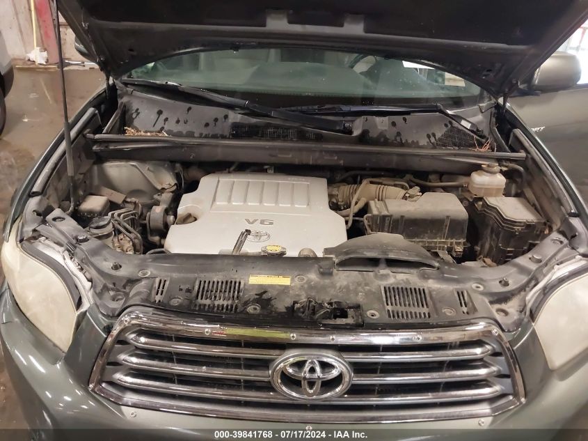 2008 Toyota Highlander Sport VIN: JTEES43A382077727 Lot: 39841768