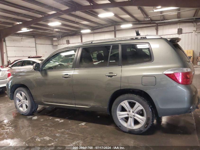 2008 Toyota Highlander Sport VIN: JTEES43A382077727 Lot: 39841768