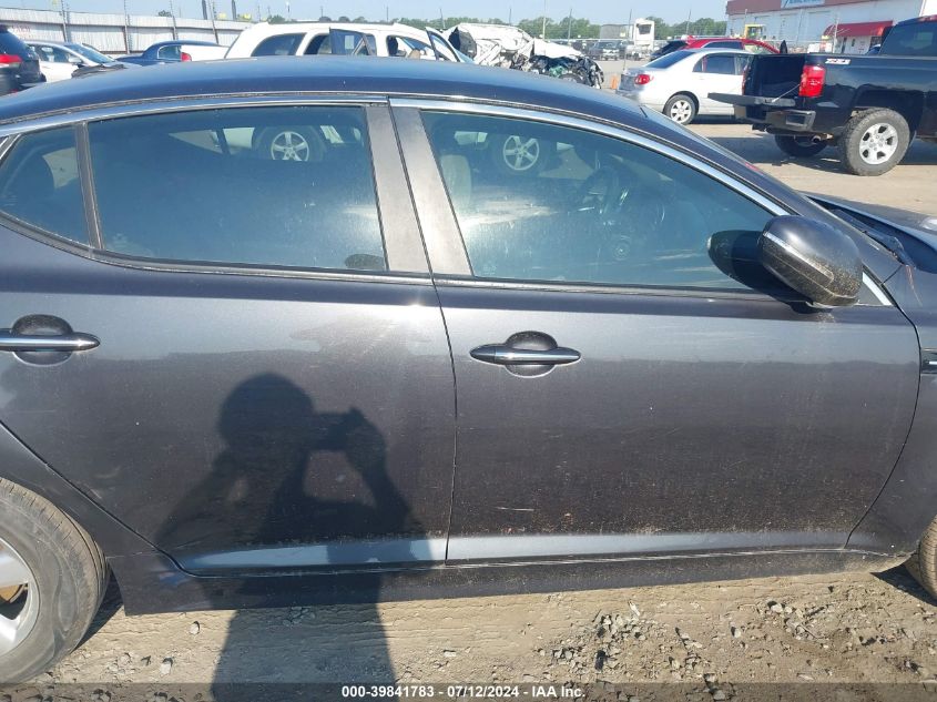 2015 Kia Optima Lx VIN: 5XXGM4A70FG477153 Lot: 39841783