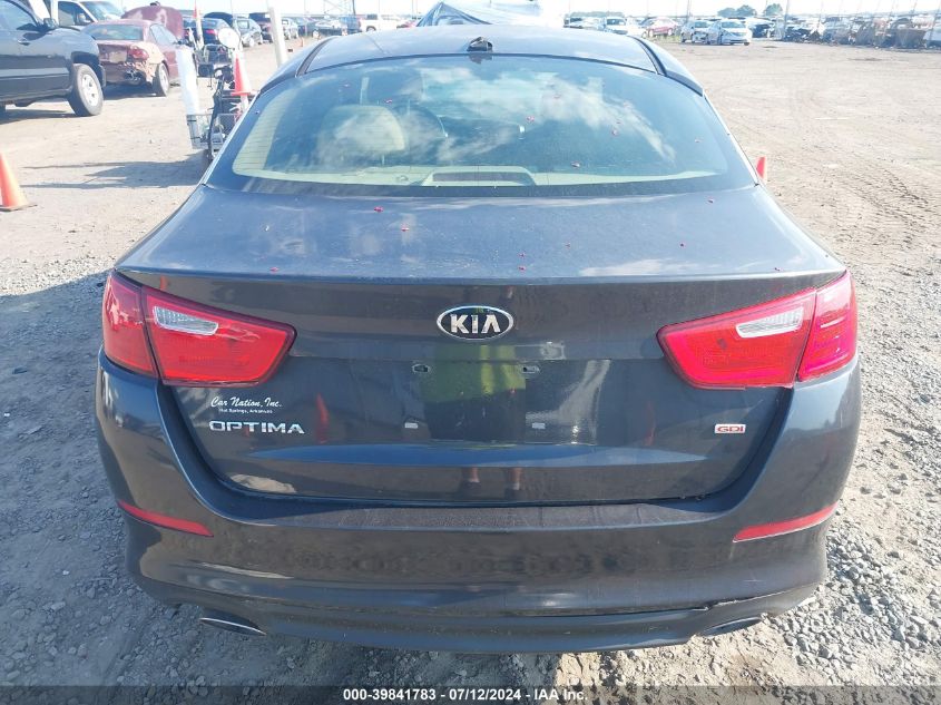 2015 Kia Optima Lx VIN: 5XXGM4A70FG477153 Lot: 39841783