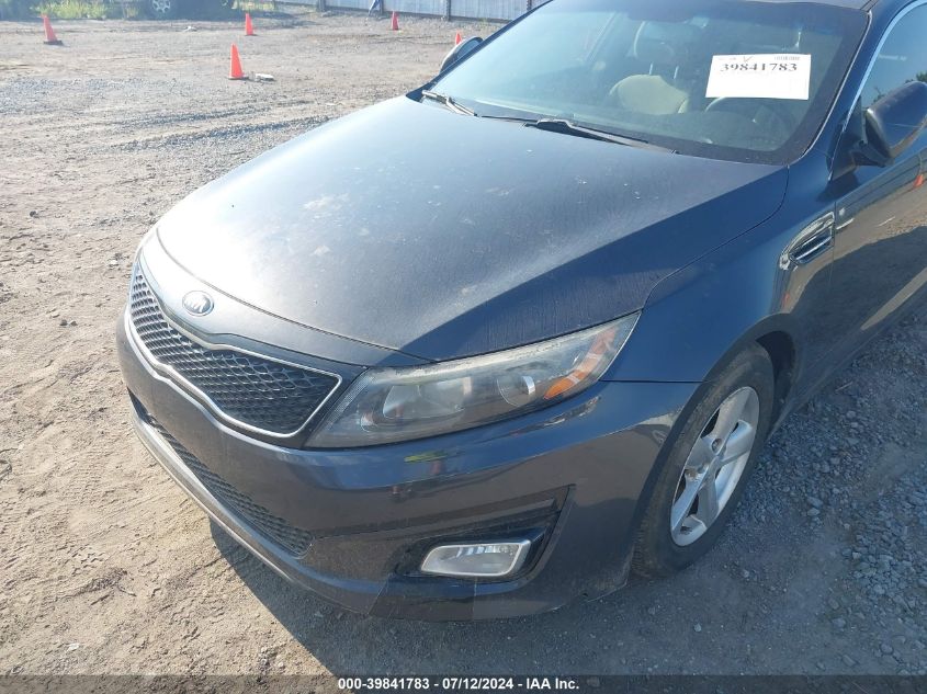 2015 Kia Optima Lx VIN: 5XXGM4A70FG477153 Lot: 39841783
