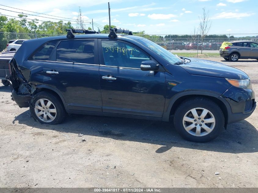 2012 Kia Sorento Lx VIN: 5XYKT4A13CG239135 Lot: 39841817