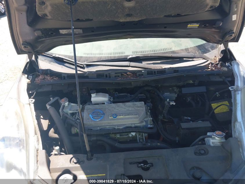 2011 Nissan Leaf Sl VIN: JN1AZ0CP8BT008192 Lot: 39841829